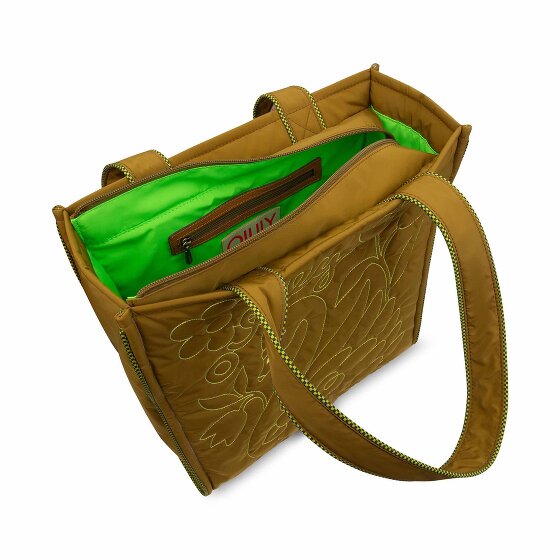 Oilily Quilted Flowers Skylari Shopper Bag 34 cm