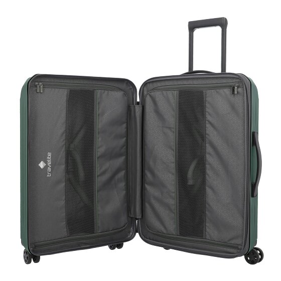 Travelite Dynamiic 4 wheels Suitcase set 3-piece with expansion pleat