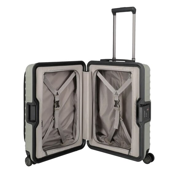 Titan Litron Frame 4 wheels Cabin trolley 55 cm Laptop compartment