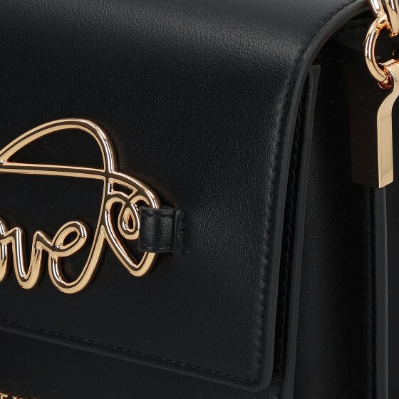Love Moschino Script Shoulder Bag 19 cm