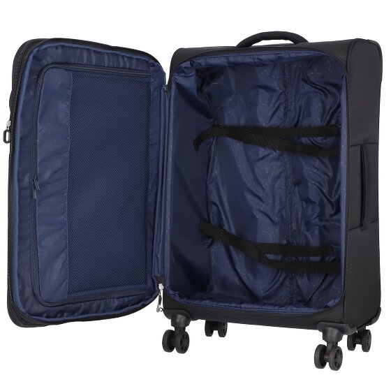 d&n Travel Line 9104 4 wheels Suitcase set 3-piece