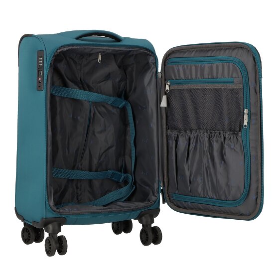 d&n Travel Line 9504 4 wheels Cabin trolley S 55 cm