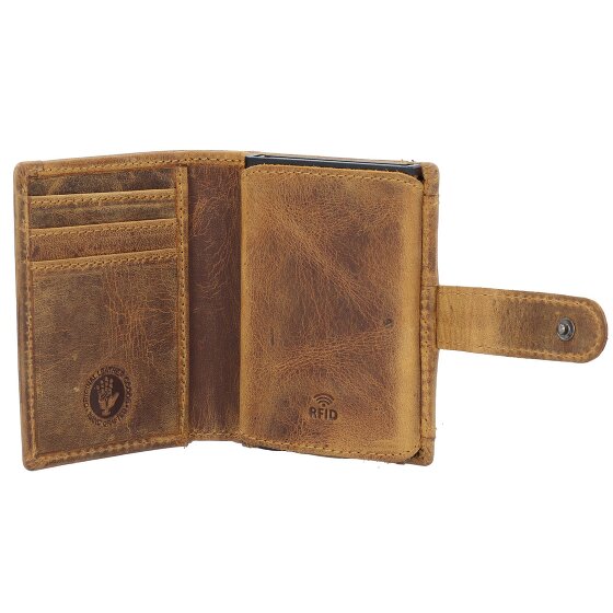 Greenburry Vintage Original wallet RFID leather 8 cm