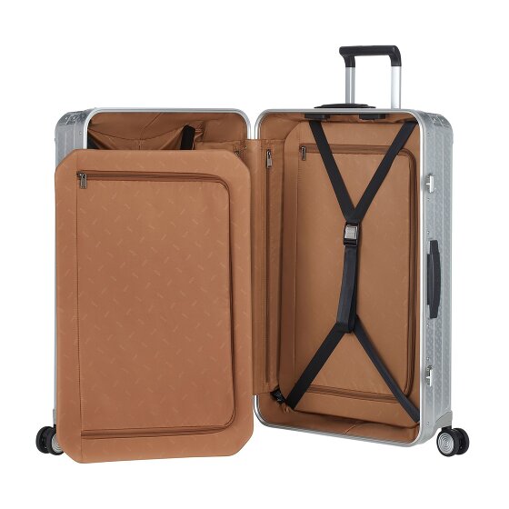 Samsonite Lite-Box Alu Boss Edition 4-Wheel Aluminum Trolley, 76 cm