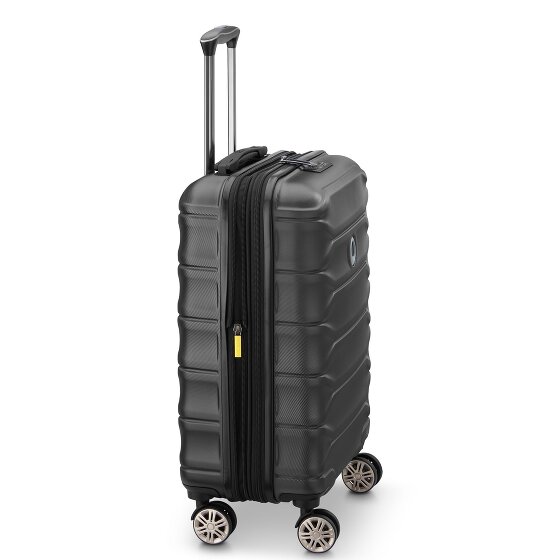 Delsey Paris Meteor 4 wheels Cabin trolley 55 cm with expansion pleat