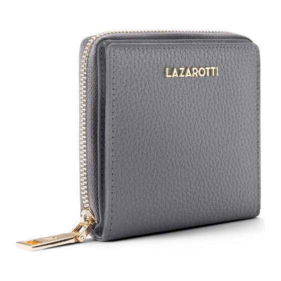Lazarotti Bologna Leather Medium Zip-Around Wallet Leather 10 cm