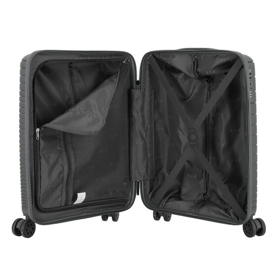 d&n Travel Line 4600 4 wheels Cabin suitcase S 55 cm
