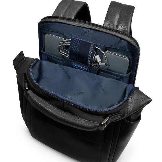 Piquadro Solm Daypack Leather 39 cm Laptop compartment
