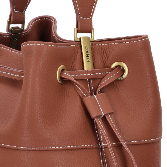 PINKO Secchiello Shoulder Bag Leather 25 cm