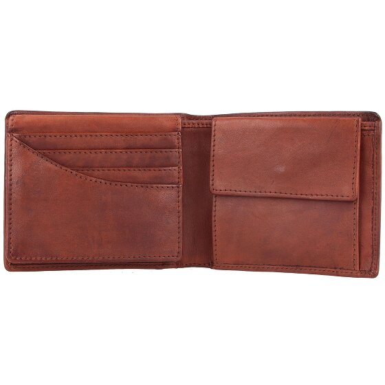 Greenburry Vintage Washed wallet leather 13 cm