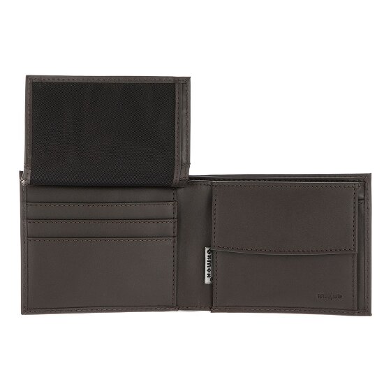 oxmox Leather Wallet RFID protection Genuine Leather 10 cm