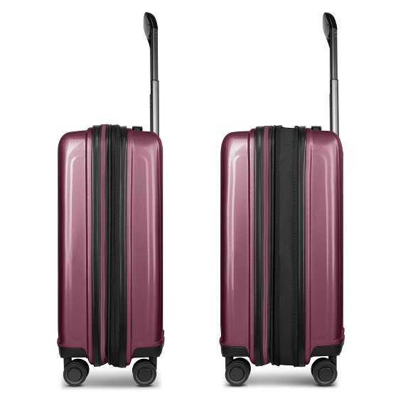 Redolz Essentials 14 4 wheels Cabin trolley 55 cm with expansion pleat