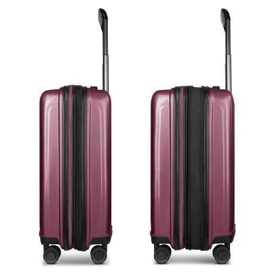 Redolz Essentials 14 4 wheels Cabin trolley 55 cm with expansion pleat