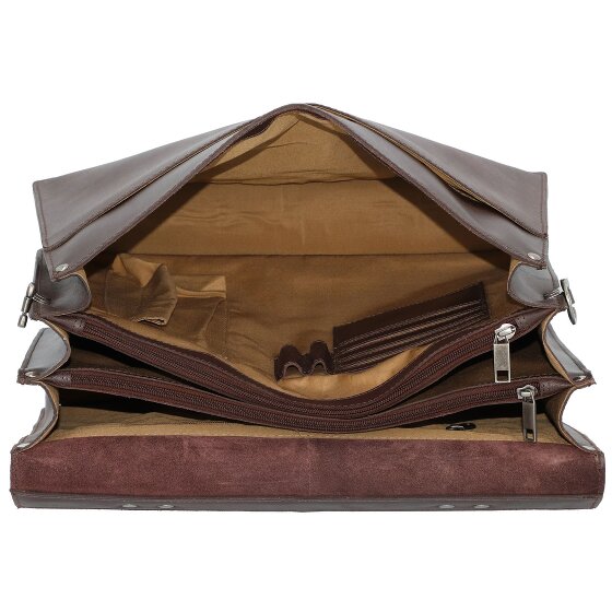 Burkely Vintage Briefcase Genuine Leather 38 cm