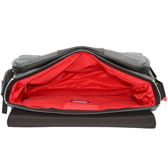 Piquadro Urban Messenger leather 36 cm laptop compartment