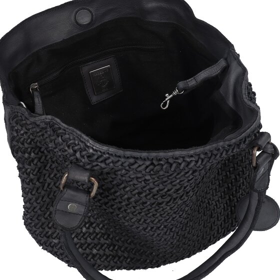 Harbour 2nd Soft Weaving Dilara Shoulder Bag Leather 44 cm