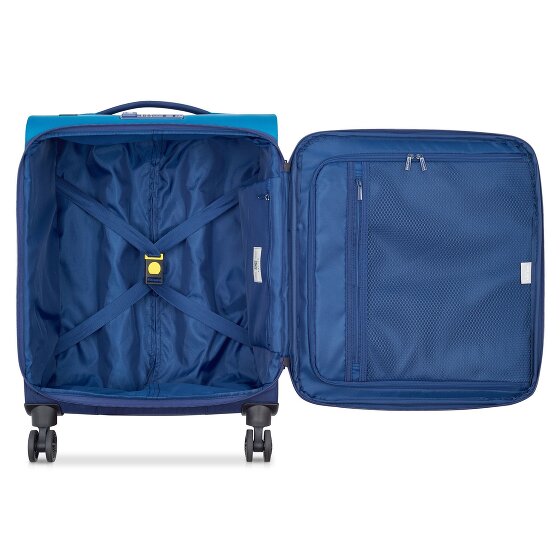 Delsey Paris Brochant 3 4 wheels Cabin trolley 55 cm