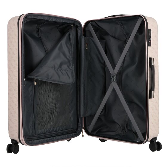 Guess Jesco 4 wheels Trolley 77 cm with expansion pleat