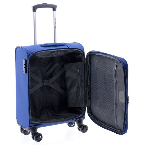 Gladiator 2000 4 wheels Cabin trolley 55 cm with expansion pleat