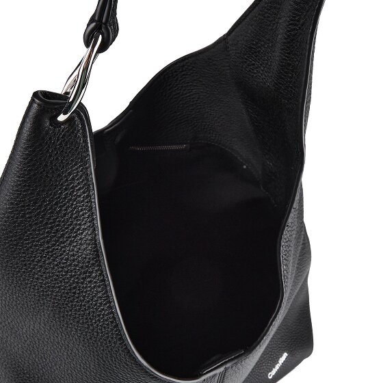 Calvin Klein Slouchy Shoulder Bag Genuine Leather 44 cm