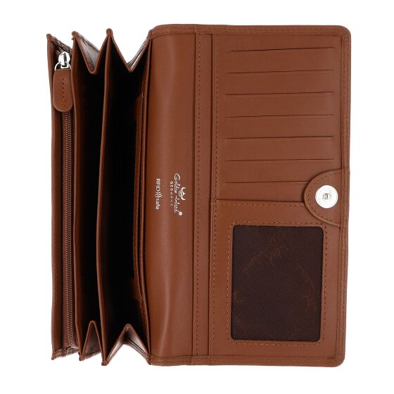 Golden Head Polo Wallet RFID protection Genuine Leather 19 cm