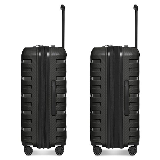 Smartbox Edition 01 4 wheels Suitcase set 3-piece with expansion pleat