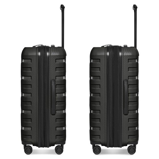 Smartbox Edition 01 4 wheels Suitcase set 3-piece with expansion pleat