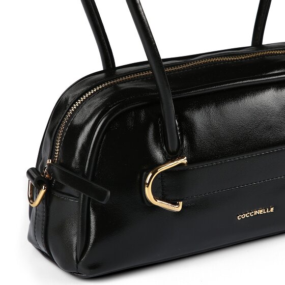 Coccinelle Paki Shiny Shoulder Bag Leather 30 cm