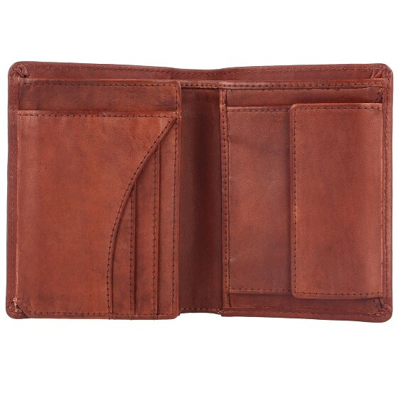 Greenburry Vintage Washed wallet leather 10 cm