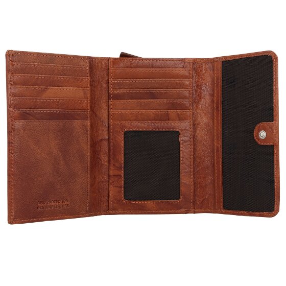 mano Donna Aurona wallet RFID leather 14.5 cm