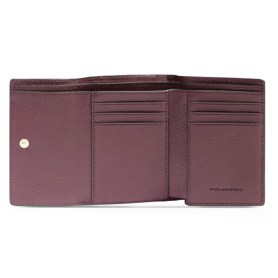 Piquadro Patricia Wallet RFID protection Leather 9 cm