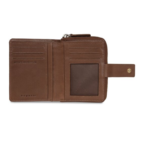 Bugatti Noemi Wallet RFID protection Leather 12 cm