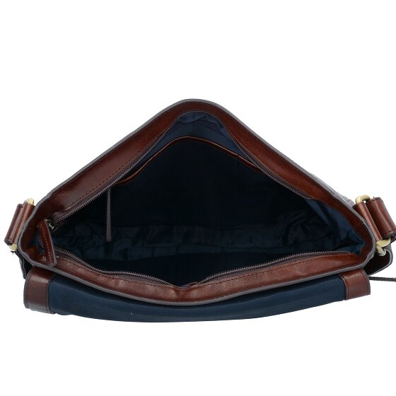 Leonhard Heyden Cambridge Messenger leather 32 cm laptop compartment