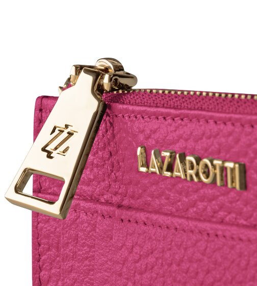 Lazarotti Bologna Leather key case Cardholder leather 11.5 cm with air tag compartment