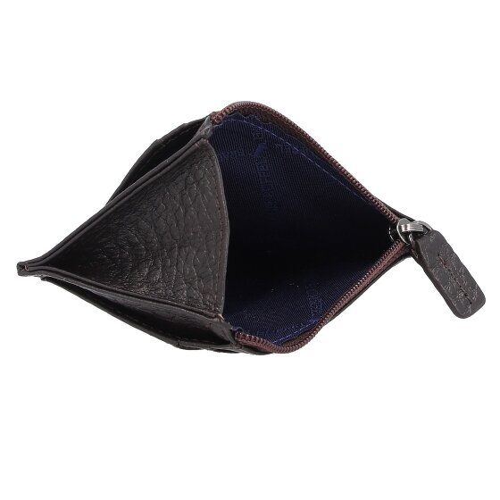 Braun Büffel Yannik Credit card case RFID protection Leather 11 cm