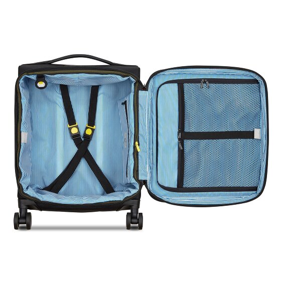 Delsey Paris Montmartre 3 4 wheels Cabin trolley 55 cm with expansion pleat