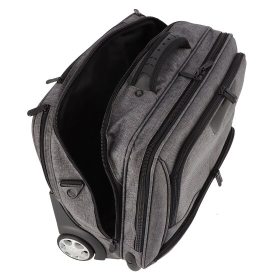 Dermata 2 wheels Business trolley 44 cm Laptop compartment
