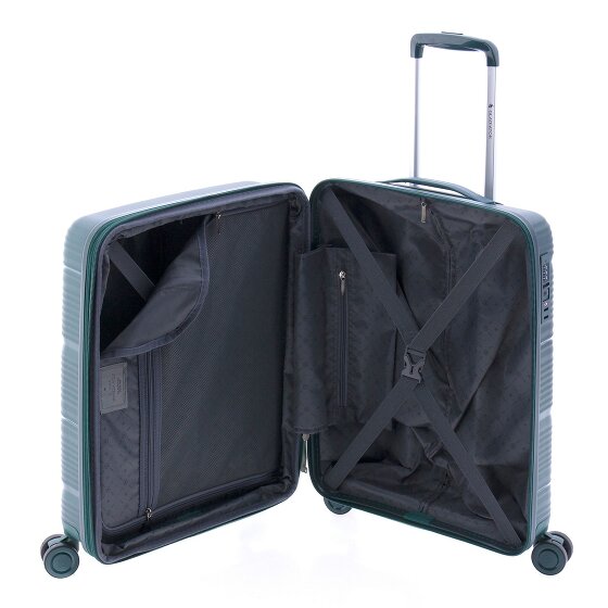 Gladiator 0800 4 wheels Trolley 55 cm with expansion pleat