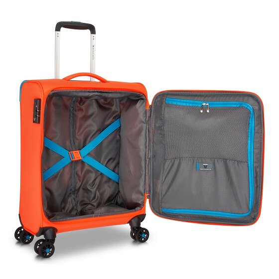 Roncato Lite Soft Neon 4 wheels Cabin trolley 55 cm