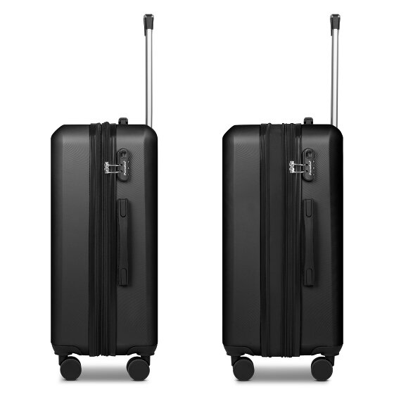 Check.In Paradise 2.0 4 wheels Suitcase set 3-piece with expansion pleat