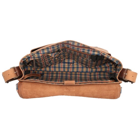 aunts & uncles Good Old Friends Bro Messenger leather 39 cm laptop compartment