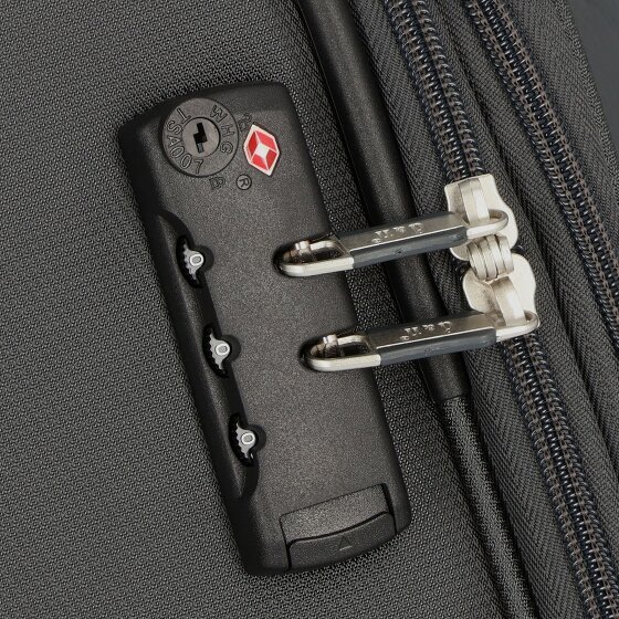 d&n Travel Line 6704 4 Roll Suitcase Set 3pcs.