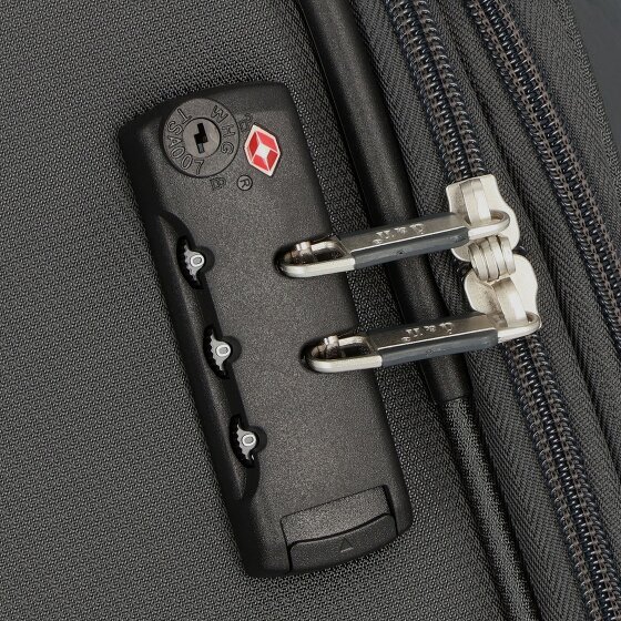 d&n Travel Line 6704 4 Roll Suitcase Set 3pcs.