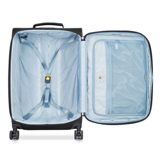 Delsey Paris Turenne Soft 4 wheels Trolley 68 cm with expansion pleat