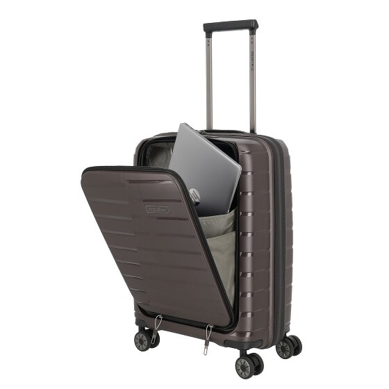 Travelite Air Base 4 wheels Cabin trolley 55 cm Laptop compartment