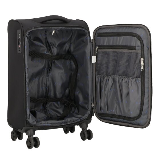 d&n Travel Line 9504 4 wheels Cabin trolley S 55 cm