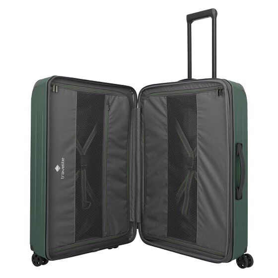 Travelite Dynamiic 4 wheels Trolley L 76 cm with expansion pleat