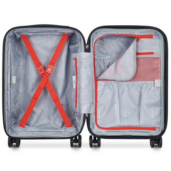 Delsey Paris Shadow 5.0 4 Roll Cabin Trolley 55 cm
