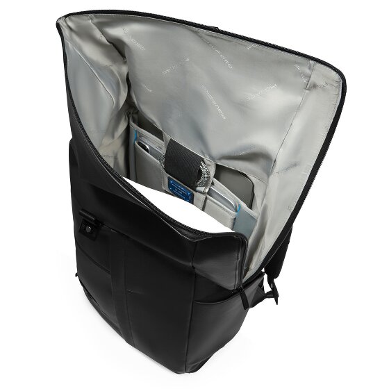 Piquadro Russel Daypack RFID protection Leather 47 cm Laptop compartment