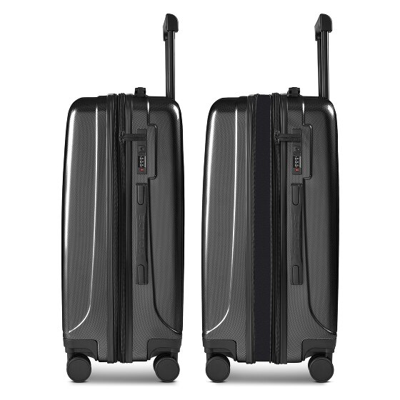 Police New York 4 wheels Trolley M 62 cm Expandable